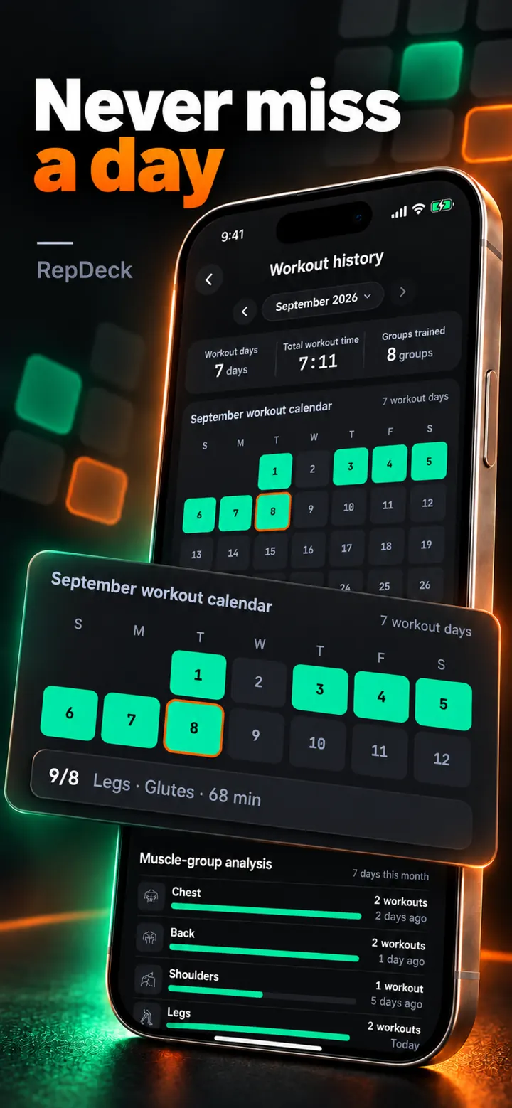 App Store screenshot — history